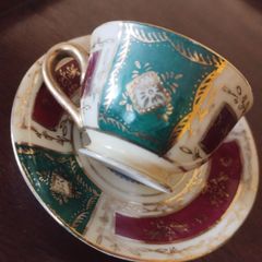 Jogo Antigo de Xícara Chá, Café e Bolo - Porcelana Casca de Ovo | Móvel de  Antiquário Porcelana Japonesa Usado 59087117 | enjoei