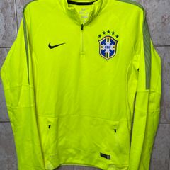 Jaqueta Térmica Nike CBF Seleção Brasileira Azul Celeste