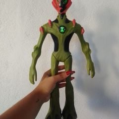 Boneco Fogo Fátuo Ben 10 Alien Force Brinquedo Bandeirante