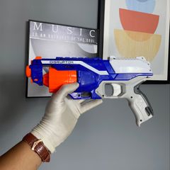 Metralhadora 24 Tiros Nerf, Brinquedo Nerf Usado 61733943