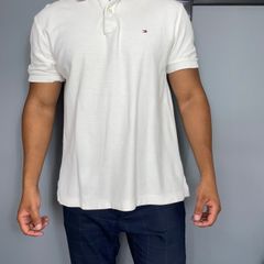 Camisa Polo Tommy Hilfiger Branca M, Comprar Novos & Usados