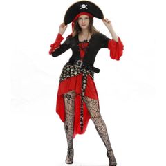 Fantasia Sulamericana Pirata Masculina Preto e Branco - Compre Agora