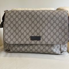 Bolsa Gucci GG Canvas Maternidade Bege Original - RUV6