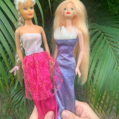 Lote Kit Roupinhas Roupas Filho Filha Barbie Criança Bebê Antiga Antigo  Colecionáveis, Brinquedo Barbie Usado 75011824