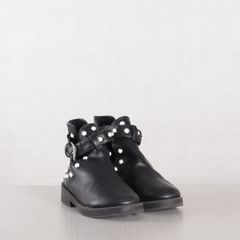 Bota cut out couro best sale santa lolla fivela preta