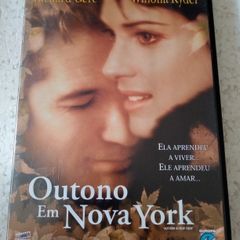 4 DVDs, filmes: Titanic / Rain Man / Outono em Nova Yor