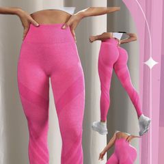 Sem Costura Cintura Larga Legging Esportiva