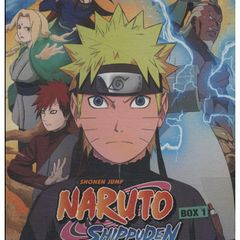Naruto Shippuden - Box 1 com 5 DVDs - Novo Lacrado