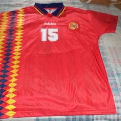 Camisa da Espanha Copa do Mundo 1994 Adidas » Mantos do Futebol