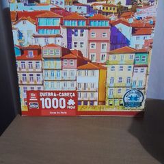 Quebra-Cabeça - Paris - 1000 Peças - Completo, Jogo de Tabuleiro Game  Office Usado 90260185