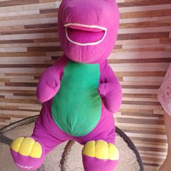 Pelúcia Barney Dinossauro Roxo | Pelúcia Usado 89026958 | enjoei