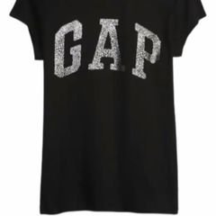 Camiseta Gap Preta Menina, Comprar Novos & Usados