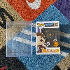 Boneco Funko Pop Star Lord 198 Guardiões Da Galáxia Marvel