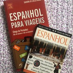 Mini dicionário de viagem Português-Espanhol.