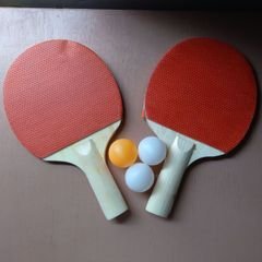 Kit Rede Ping Pong Rollnet com 2 Raquetes + 3 Bolas Pongori na