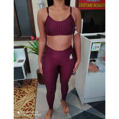 Conjunto Fitness Calca Top, Comprar Moda Feminina