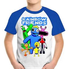Camiseta Infantil Blusa Criança roblox Turma Personagem Game