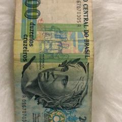 BANCO CENTRAL DO BRASIL 200 DUZENTOS CRUZEIROS UNC! - BB267UXX