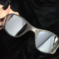 Óculos de Sol Juliet X Metal Preta Borracha Branca, Óculos Masculino Juliet  Nunca Usado 67119170