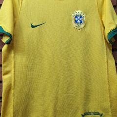 Camisa Do Brasil Amarela Nike Torcedor 2014 S/n° Juvenil