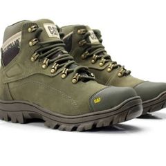 Bota Coturno Caterpillar Couro Legítimo Unissex Masculino Feminino Original, Bota Feminina Caterpillar Nunca Usado 40286590