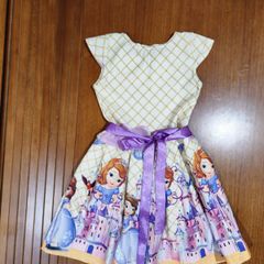 Vestido Malwee Princesinha Sofia Roxo - Compre Agora