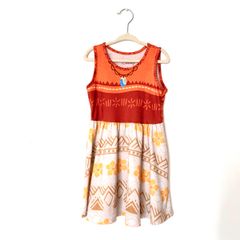 Vestido adulto estilo boneca Moana com manga - Roupas - Vila