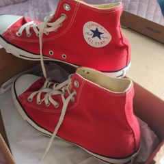 Tênis All Star Converse Cano Alto - Vermelho - Abacashoes Calçados