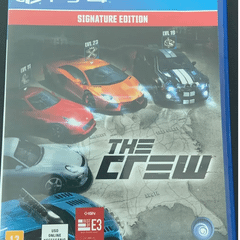 Jogo Portugues Corrida Midia Fisica The Crew Playstation Ps4 em