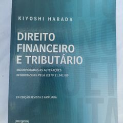 Livros - Direito Financeiro e Tributário