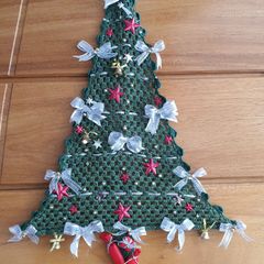 Enfeite De Natal Para Porta Em Croche | Comprar Novos & Usados | Enjoei