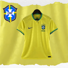 Camisa Brasil Amarela G Copa Qatar 2022