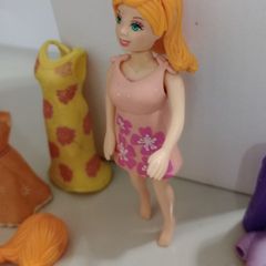 Boneca Polly Que Muda de Roupa Fácil, Brinquedo Polly Pocket Usado  81362020