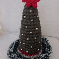 Mini Arvore De Natal De Croche Fio De Malha | Comprar Novos & Usados |  Enjoei