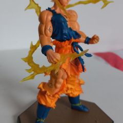 Boneco Dragon Ball Goku Ssj Blue Azul Z Super Dragonball Figura