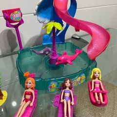 Parque Aquatico Infantil Homeplay Estilo Polly Pocket Menina Xplast - Tem  Tem Digital