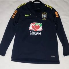 Jaqueta Térmica Nike CBF Seleção Brasileira Azul Celeste