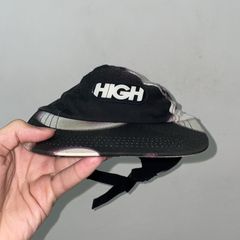 Bone HIGH 5 Panel Double Mesh Black - Hipnoise Streetwear