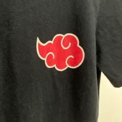 Camiseta dupla face naruto akatsuki infantil