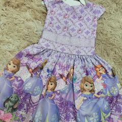 Vestido Princesa Sofia Lilás Princesas Fantasia Jardim Luxo, Roupa  Infantil para Menina Catri Vestidos Infantis Nunca Usado 81530412