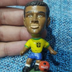 Coca Cola SoccerStarz Brazil Big Heads Corinthian Figures Dunga Ronaldo  Romario