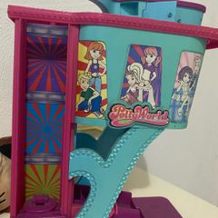 Boneca Polly Pocket Parque Infantil Roda E Surpresa Sorvete