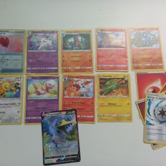 Cartas Pokemon Douradas Plastificadas