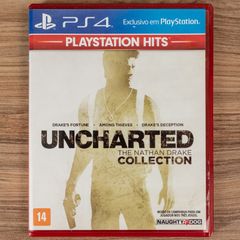 Mídia Física Jogo Uncharted The Nathan Drake Collection Ps4 - GAMES &  ELETRONICOS