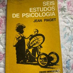 Seis Estudos De Psicologia Jean Piaget Comprar Novos Usados