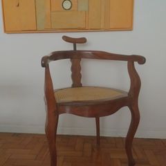 Cadeira de Barbeiro Antiga | Móvel de Antiquário Ferrante Usado 26345187 |  enjoei