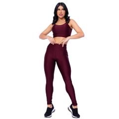 Calça Legging Academia Esportiva Poliamida | Calça Feminina Luxoespotivo  Nunca Usado 77187228 | enjoei