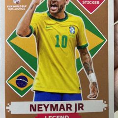 Figurinha Dourada Neymar, Comprar Novos & Usados