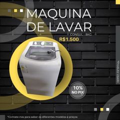 Máquina Lavar Roupa 11 Kg 110v | Item Info & Eletro Consul Usado 87918947 |  enjoei