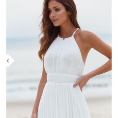 VESTIDO MIDI EM LAISE PARA CASAMENTO CIVIL, BATIZADO, CULTO